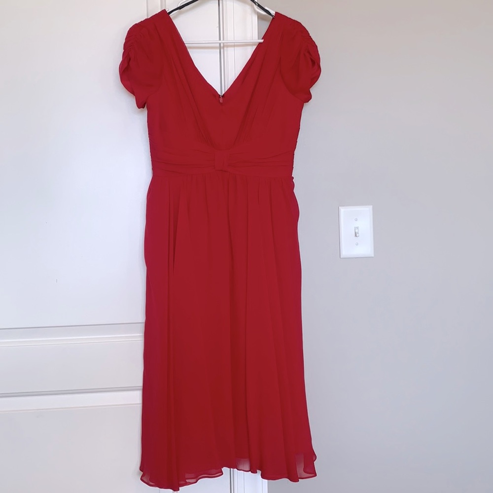 Suzy Chin empire waist fit and flare dress size 8